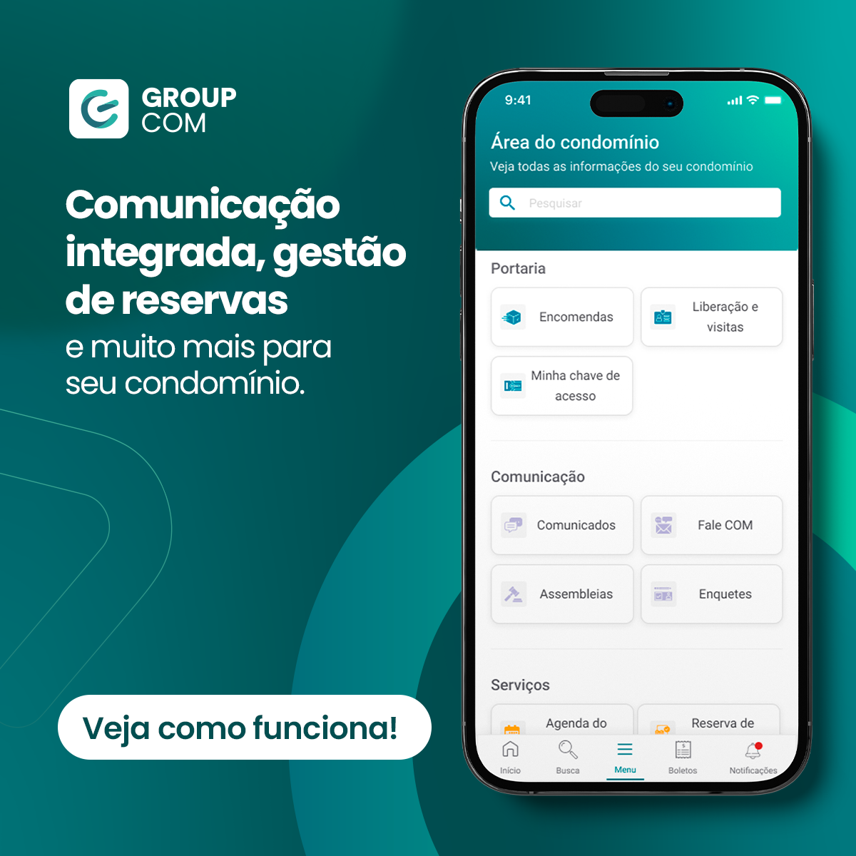 Group COM: comunicação integrada