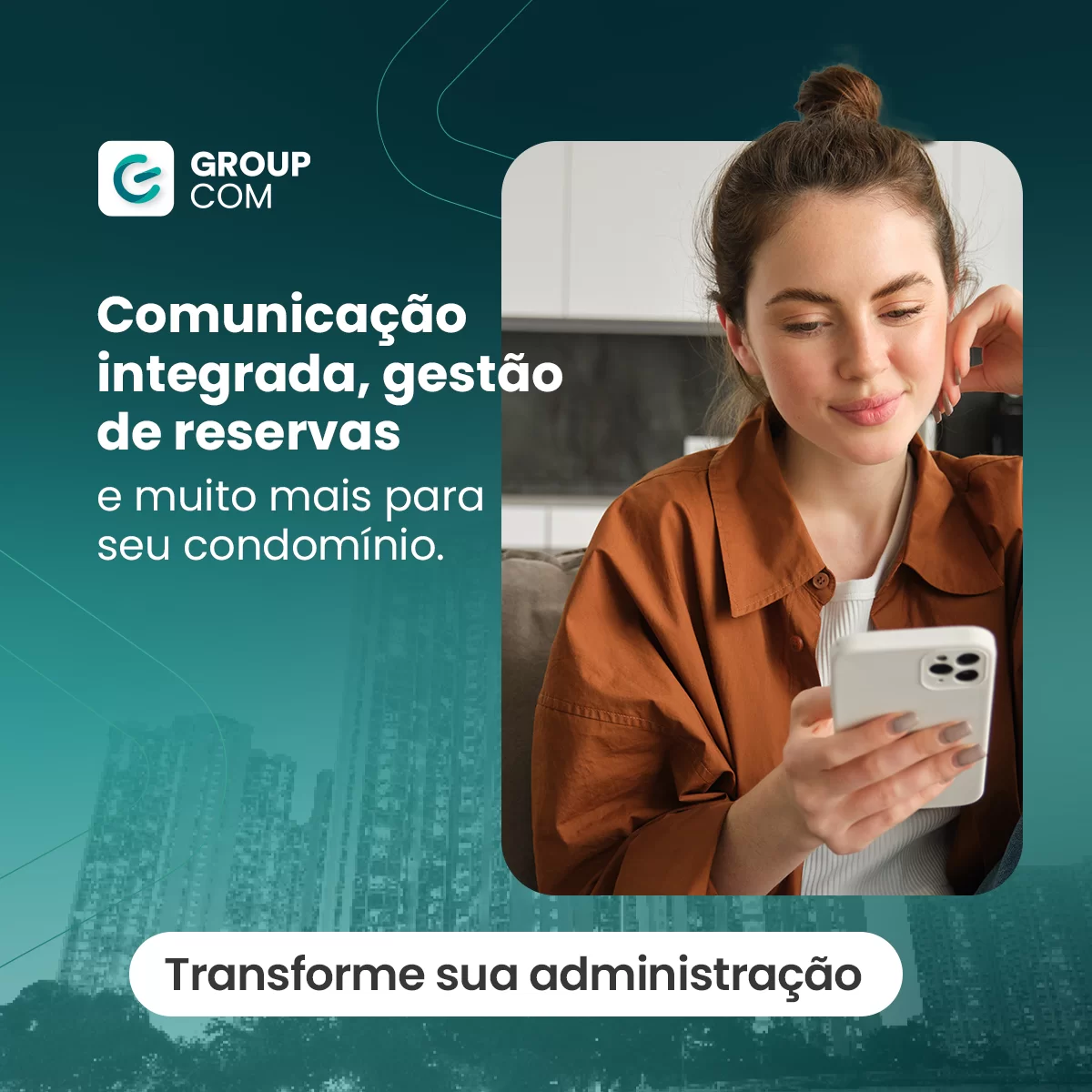 Group COM: comunicação integrada, gestão de reservas