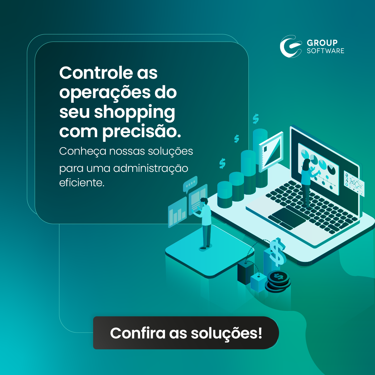 Group Shopping: controle as operações do seu shopping com precisão